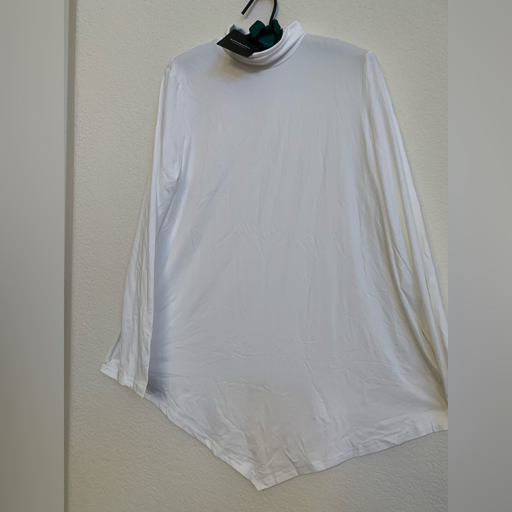 Women's White Long Sleeve Shirt